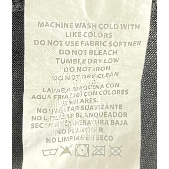 BEBE SPORT PULL-OVER TOP, WOMENS, XL, BLACK, BEBE SPORT ON FRONT - Picture 8 of 8